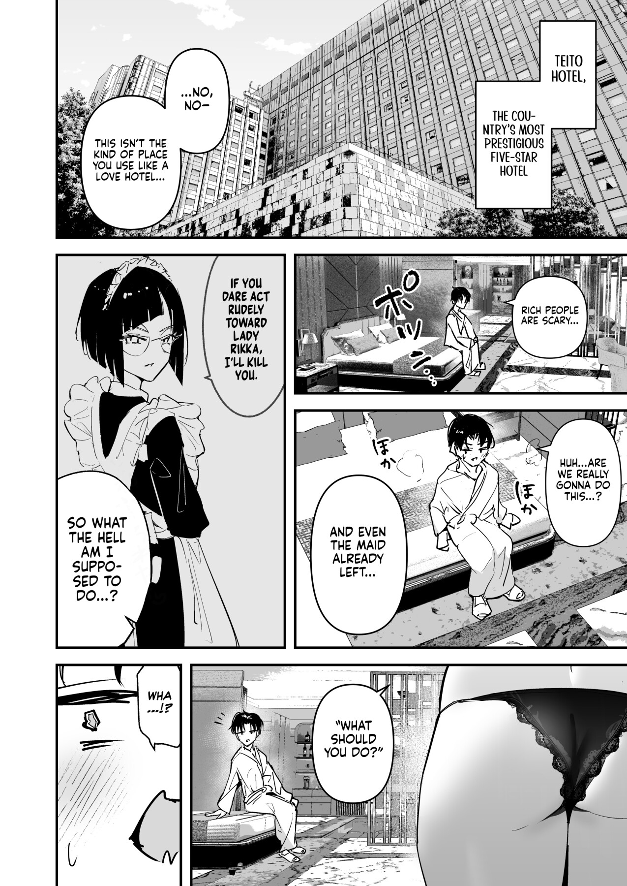 Hentai Manga Comic-The Story of How I'm Treated Like a Living Dildo by a Big-Titted Rich Gyaru Who Has No Interest in Being Lovey-Dovey-Read-9